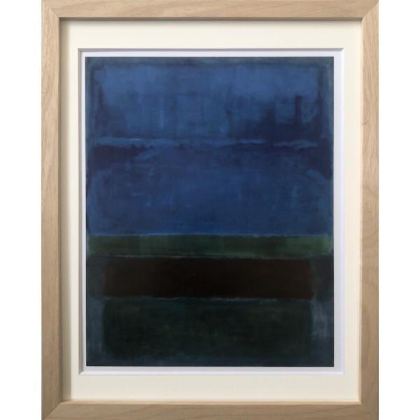 アートフレーム マーク・ロスコ Mark Rothko Untitled,1952 Blue,Green,and Brown  IMR-62083 bic-9142811s1 送料無料 北欧 モダン 家具 インテリア ナチュ