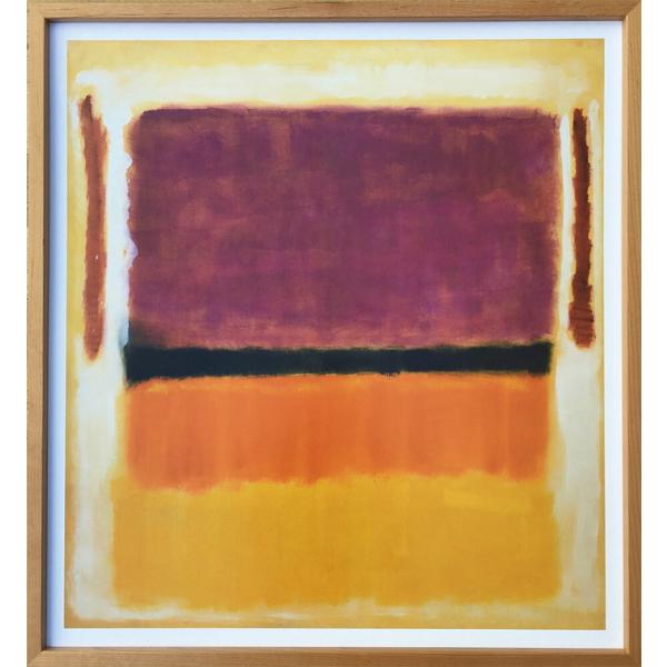 マーク ロスコ Mark Rothko UNTITLED VIOLET BLACK ORANGE YELLOW ON WHITE AND RED 1949 743x804x30mm IMR-62278 bic-9904862s1 送料無料 北欧 モダン 家具