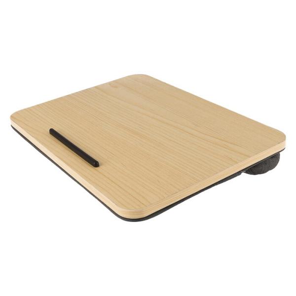 膝上テーブル どこでも使える ナチュラル 完成品 W370×D265×H50mm 0.8kg fj-31344 送料無料 北欧 モダン 家具 インテリア ナチュラル テイスト 新生活 オ