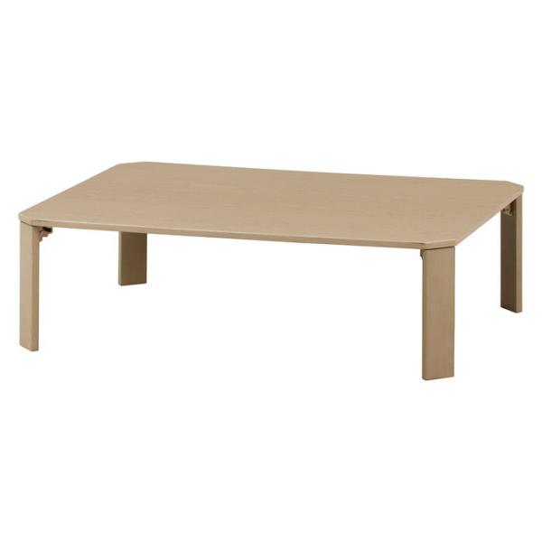 ローテーブル UVモダンローテーブル エルフ ホワイトオーク 105x75 完成品 W1050×D750×H317mm 12.2kg fj-38826 送料無料 北欧 モダン 家具 インテリア ナ