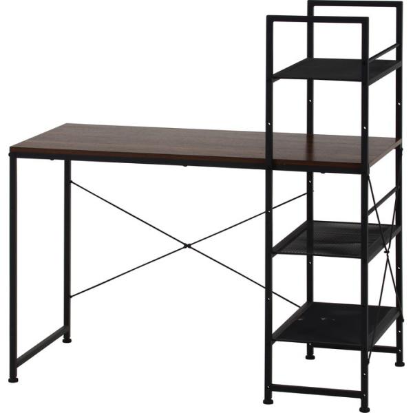 他の・「デスク」・を見る 他の・「パソコンデスク」・を見る   サイズ  商品サイズ：幅1100×奥行530×高さ1150mm耐荷重(天板)40kg耐荷重(棚板)10kg耐荷重(全体)70kg  素材  ■構造部材:金属(鋼)　■表面加工:...