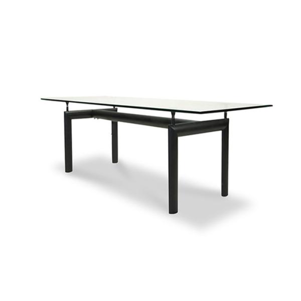 LC6 ダイニング テーブル 180 Dining Table 15mm強化ガラス 3年保証付 