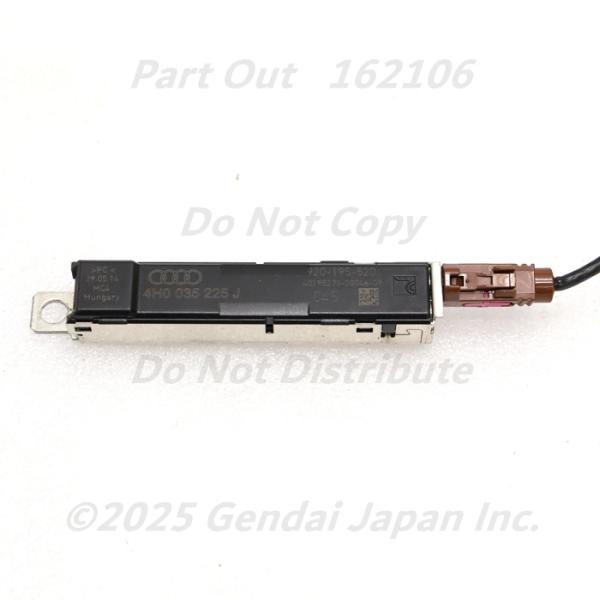 [A-47] S8 4H 後期 アンテナブースター 4H0035225J EピラーLH アウディ D4 A8 4HCTFF 中古