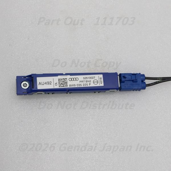 [A-49] RS4 B9 8W アンテナブースター 8W9035225F 8WDECF アバント アウディ A4 S4 中古