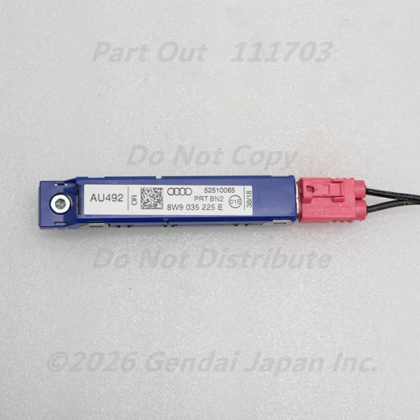 [A-49] RS4 B9 8W アンテナブースター 8W9035225E 8WDECF アバント アウディ A4 S4 中古