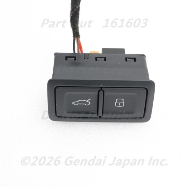 [A-49] RS4 B9 8W リアゲートスイッチ フラップロック バックドア 4G0959831D 5PR 8WDECF アバント アウディ A4 S4 中