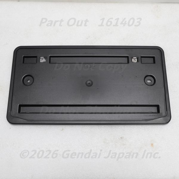 [A-49] RS4 B9 8W リアライセンスプレートトリム ナンバープレート 8W9827113A 8WDECF アバント アウディ A4 S4 中古