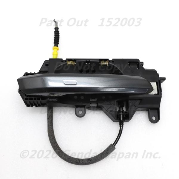 [A-49] RS4 B9 8W Z7S 右リアドア アウターハンドル ロックセンサー 8W0927754 8WDECF アバント アウディ A4 S4 中古