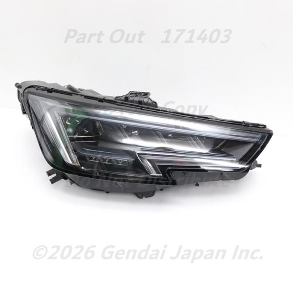 [A-49] RS4 B9 8W 右 ヘッドライト ヘッドランプ マトリックスLED 8W0941784D 8WDECF アバント アウディ A4 S4 中古