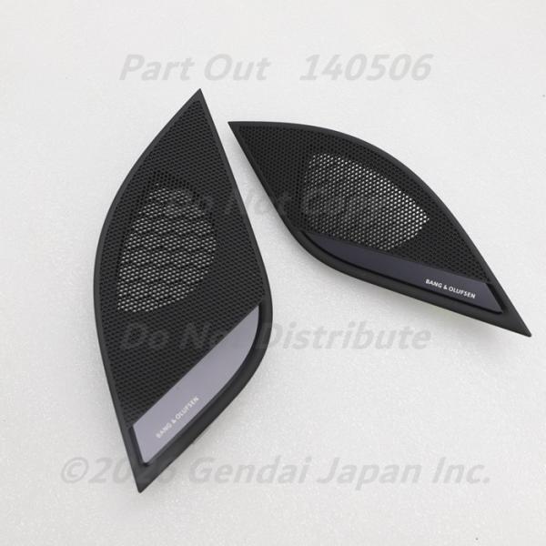 [A-49] RS4 B9 8W バング&amp;オルフセン ダッシュボード スピーカーグリル カバー 左右セット アバント アウディ A4 S4 中古