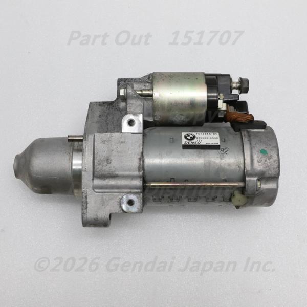 [B-30] M5 F10 後期 スターターモーター セルモーター 12417612815 F07 F11 F12 F01 F02 F15 F85 F16 F8