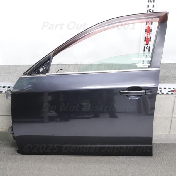 [F-14] GVB C型 61K 左フロントドア ガラス レギュレーター ロック付き インプレッサ WRX STI スバル GRB 中古