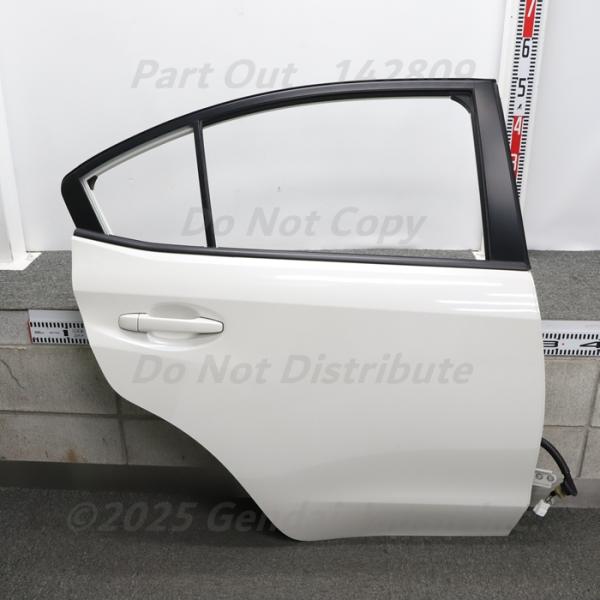 [F-17] WRX VAB F型 K1X 右リアドア 配線 ドアロック アウターハンドル ヒンジ 60009VA0009P 後期 スバル 中古