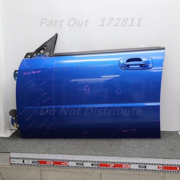 [F-18] GDB スペックC RA G型 02C 左フロントドア レギュレーター ドアロック アウターハンドル インプレッサ STI スバル 中古