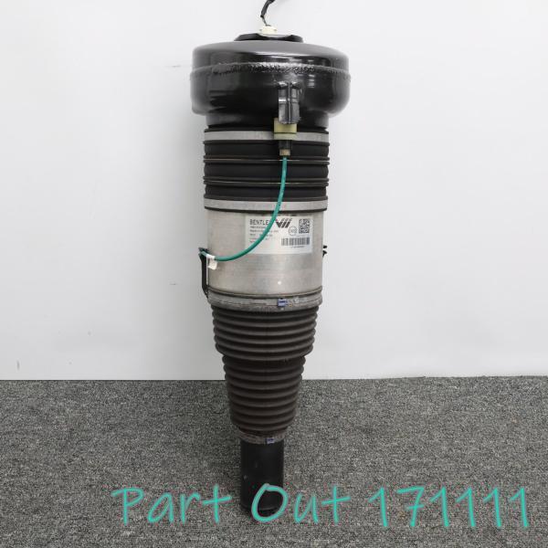 [W-1]ベントレー ベンテイガ W12 フロント エアーサスペンション エアサス 左右共通 4M0616039AH カイエン Q7 Q8 ウルス 中古