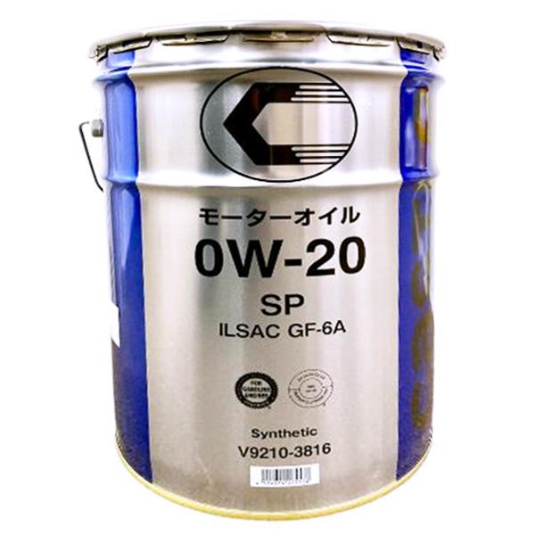 他サイト： V92103816 エンジンオイル SP 0W-20 20L キャッスル 法人専用商品 V9210-3816の商品画像