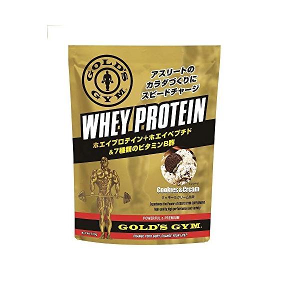 ゴールドジム Gold S Gym ホエイプロテイン 海外 クッキーamp クリーム風味 1 500g