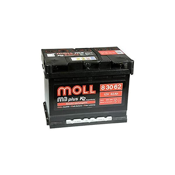 Moll モル 輸入車バッテリー Plus 062 M3 送料無料お手入れ要らず