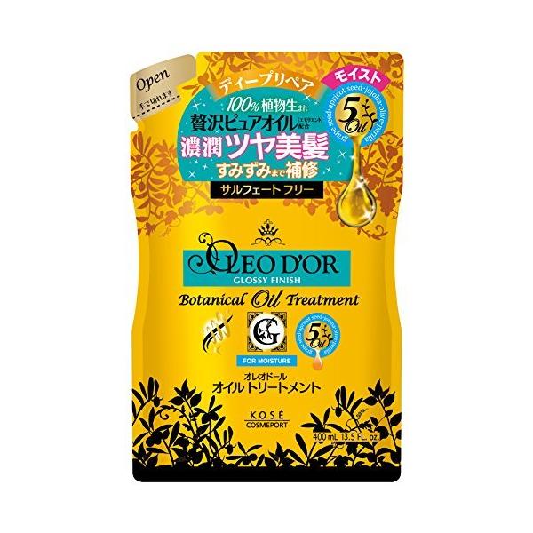 Kose コーセー オレオドール ボタニカル オイルトリートメント モイスチュア 詰め替え 400ml 030 General Purpose 通販 Yahoo ショッピング