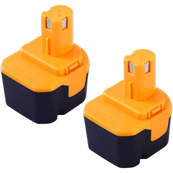 リョービ RYOBI　B-1203F2 12V 3.0Ah 【2個セット】リョービ互換バッテリー B-1203 1203C B-1203F3 B-1203M1