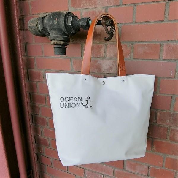 全4色 横浜帆布鞄 × OCEAN UNION ボート トート バッグ 送料無料 