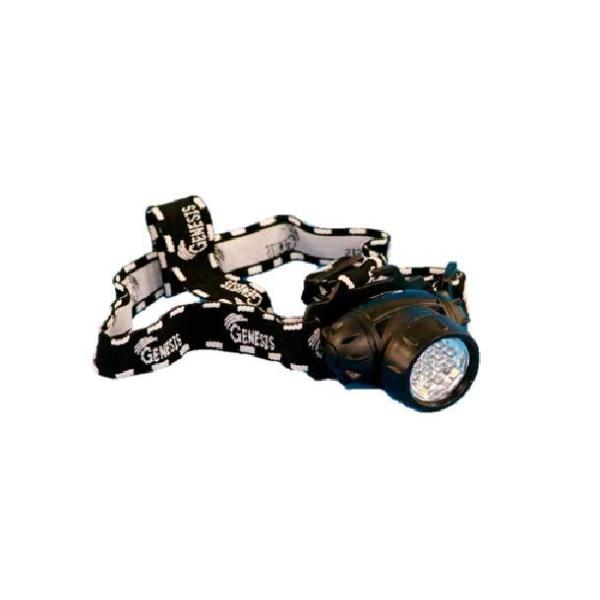 高輝度12LED ヘッドライト led アウトドア フィッシング ブラック テスト電池付き