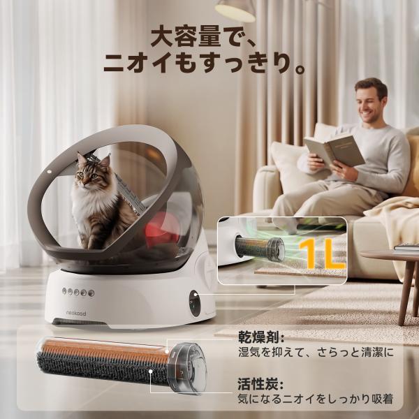 Neakasa M9 �S�����L�g�C�� �����L�g�C�� �L�����g�C�� ��^�L �������� �I�[�v���^ �X�Ή�] 78L�L�X��� 1L PureTower ���L  �������� 30���ԋ��ۏ� 2�N�ۏ� ���i�摜4