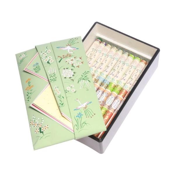 限定価格セール 鳩居堂のお線香 線香 薫香組合せ 塗箱 007 線香10把入 28cm