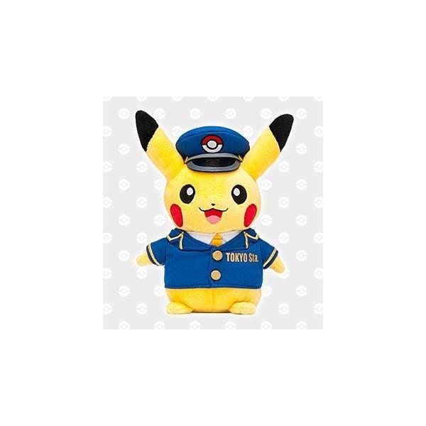 ぬいぐるみ 駅長ピカチュウ ポケモンストア東京駅店 制服ver Dejapan Bid And Buy Japan With 0 Commission