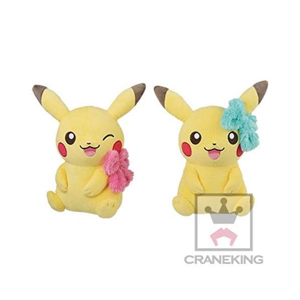 Girlish Pikachu でっかいぬいぐるみ ふわふわオシャレ 全2種セット ピカチュウぬいぐるみ Dejapan Bid And Buy Japan With 0 Commission