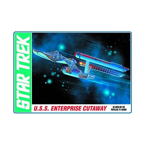 Amt 1 537 スタートレック 宇宙大作戦 大規模セール モデル Uss 内部再現 カットアウェイ エンタープライズ