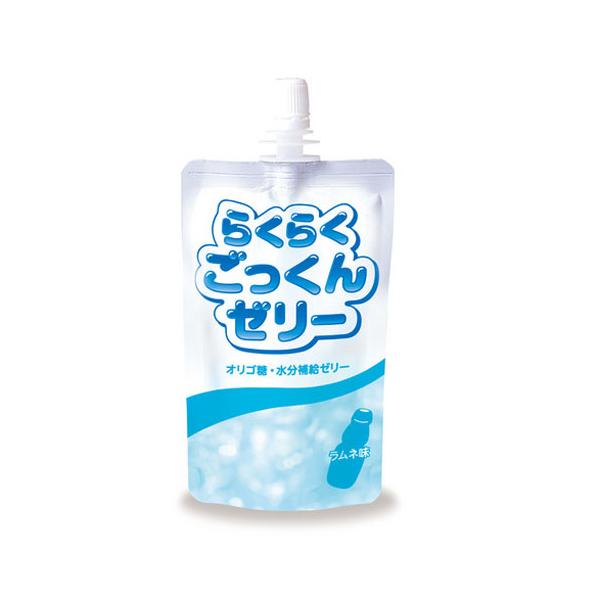 ニュートリー株式会社 らくらくごっくんゼリー ラムネ味150g×6袋介護食　水分補給　三和化学研究所