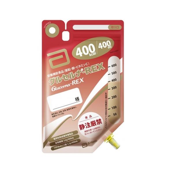 介護食 グルセルナ REX バッグ （400ml×18個） 熱量400kcal アボット
