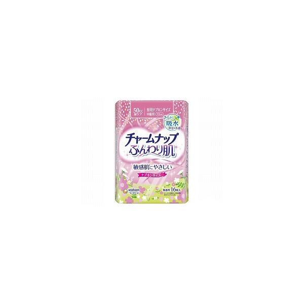 他サイト： ［直送品］ W419362 ユニチャーム　チャ−ムナップふんわり肌中量用　１袋（１６枚）の商品画像