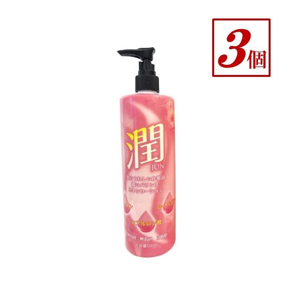 ダイイチ 潤スキンローション 500ml 3個セット 無香料 無着色 弱酸性 全身用化粧水