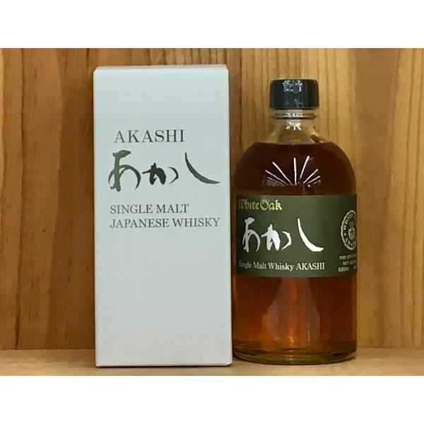 シングルモルト　ホワイトオークあかし８年 ホワイトオーク シングルモルト あかし 500ml
