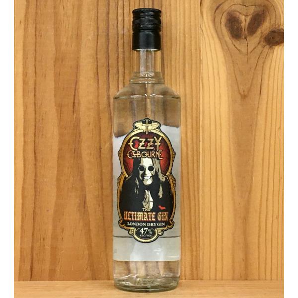 オジー・オズボーン ロンドン・ドライ・ジン 47度 700ml 伝説のロックスター ファン必見 コレクションに・・・