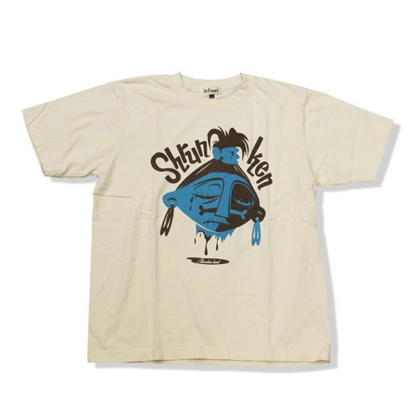 アンクラウンドTシャツ　Shurunken Head