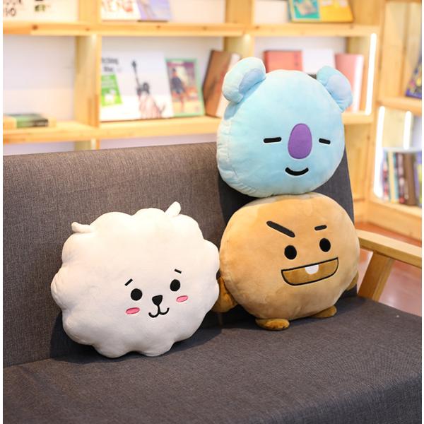 Bt21 ぬいぐるみ キャラクター人形ファンギフト可愛い抱き枕bts 防弾少年団 抱き枕 玩具