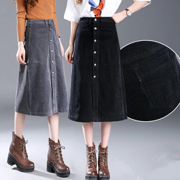 秋 冬服ロングスカート コーデュロイ フロントボタン レディース ハイウエスト タイトスカート マキシ丈 体型カバー 台形スカート 着痩せ 代30代40代 Buyee Buyee 日本の通販商品 オークションの代理入札 代理購入