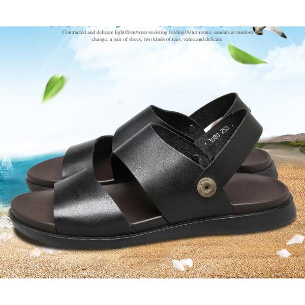 メンズ サンダル グラディエーター レザーサンダル サンダル 本革 バックストラップ付 人気カジュアル ビーチサンダル ストラップ アウトドア コンフォート U17feb 32 源淞ストア 通販 Yahoo ショッピング