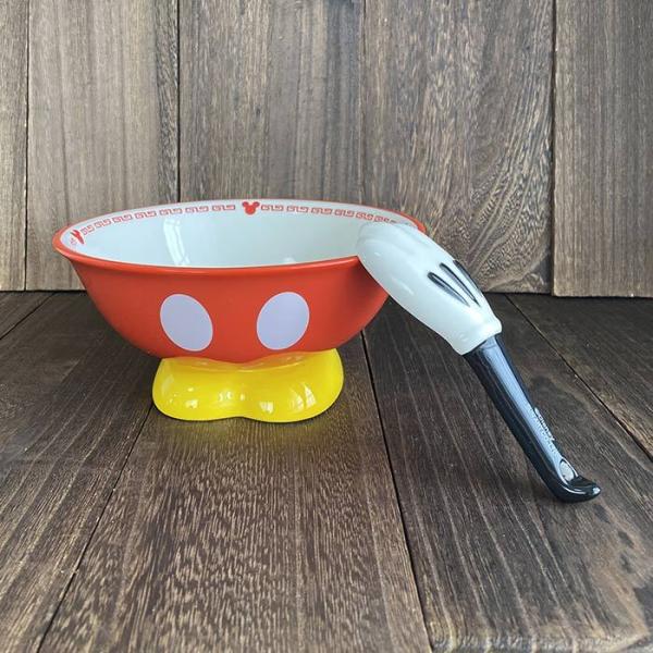 ミッキーマウス ラーメンセット ラーメン レンゲ 鉢 器 手袋 かわいい
