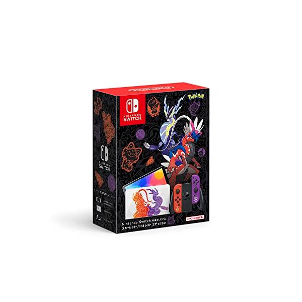 Nintendo Switch(有機ELモデル) スカーレット・バイオレット 