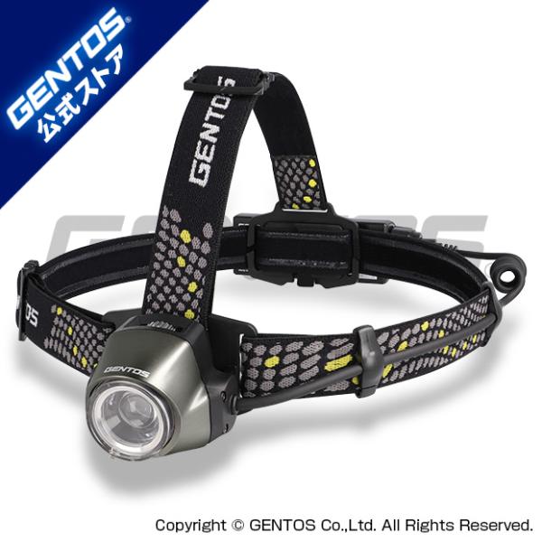 GENTOS（ジェントス） 【New!】ヘッドライト led 明るい 充電池