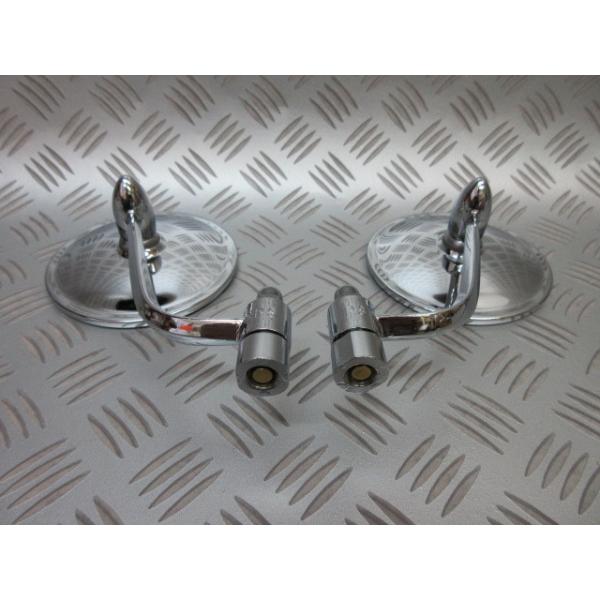 Round.VW空冷 T1 ビートル Round ミラー pr NEW 1950-1967 IAP