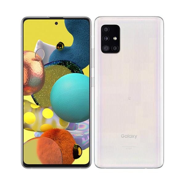 Galaxy A51 5G SCG07[128GB] au プリズムブリックスホワイト【… : ゲオ