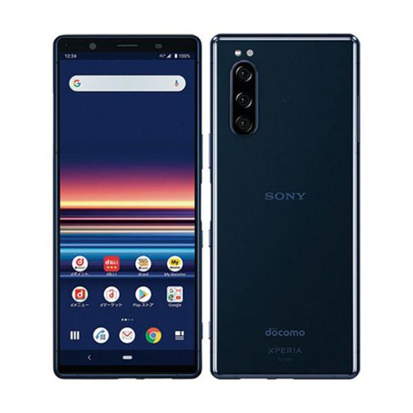 Xperia 5 SO-01M[64GB] docomo ブルー【安心保証】 : ゲオオンライン