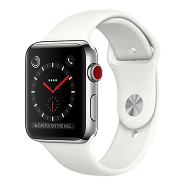 Series3[42mm/セルラー]ステンレス シルバー Apple Watch【安 … : ゲオ
