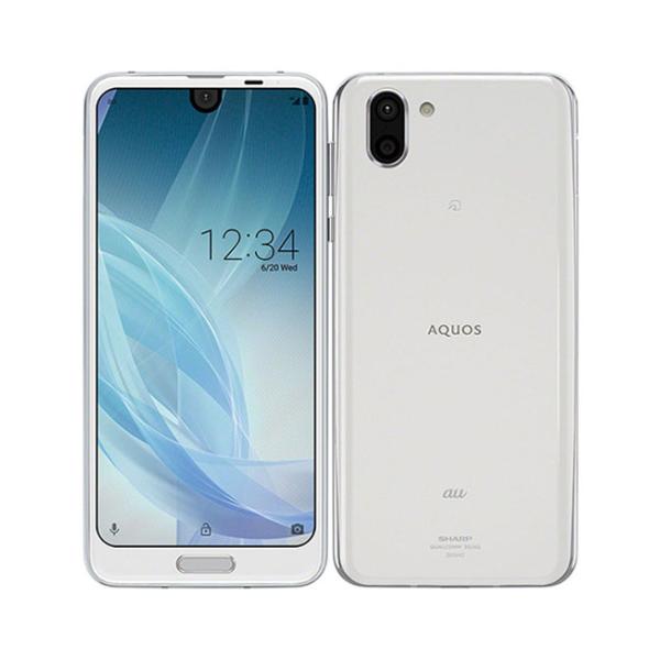 AQUOS R2 SHV42[64GB] au プラチナホワイト【安心保証】