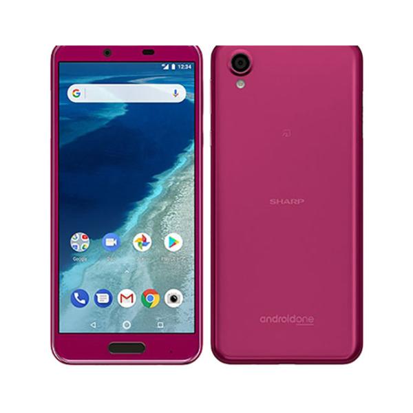 SHARP Android One X4[32GB] Y!mobile ボルドーピンク【安心保…